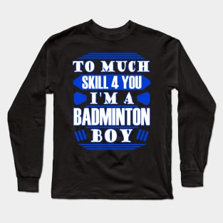 badminton Long Sleeve T-Shirt